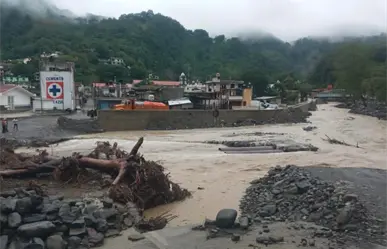 Frente frío 16 dejó nuevas inundaciones y más caos al norte de Veracruz