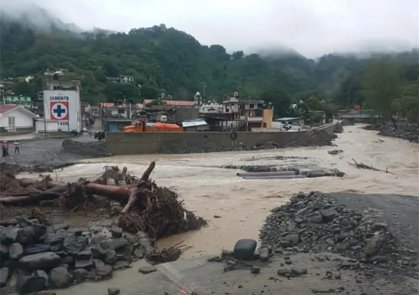 Frente frío 16 dejó nuevas inundaciones y más caos al norte de Veracruz