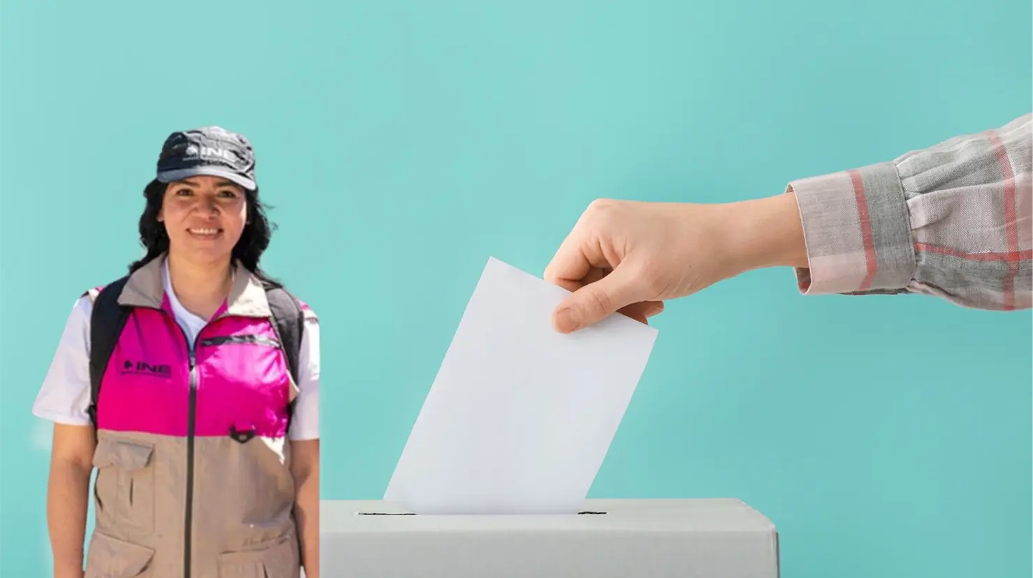 El INE Coahuila solicita supervisores y capacitadores para las elecciones de 2026. (INE Coahuila | Canva)