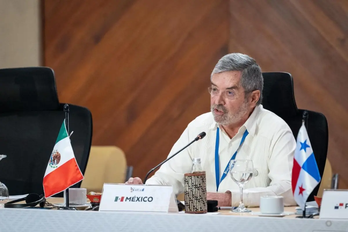 Juan Ramón de la Fuente en la Cumbre de Jefas y Jefes de Estado y de Gobierno CELAC–UE Foto: SRE