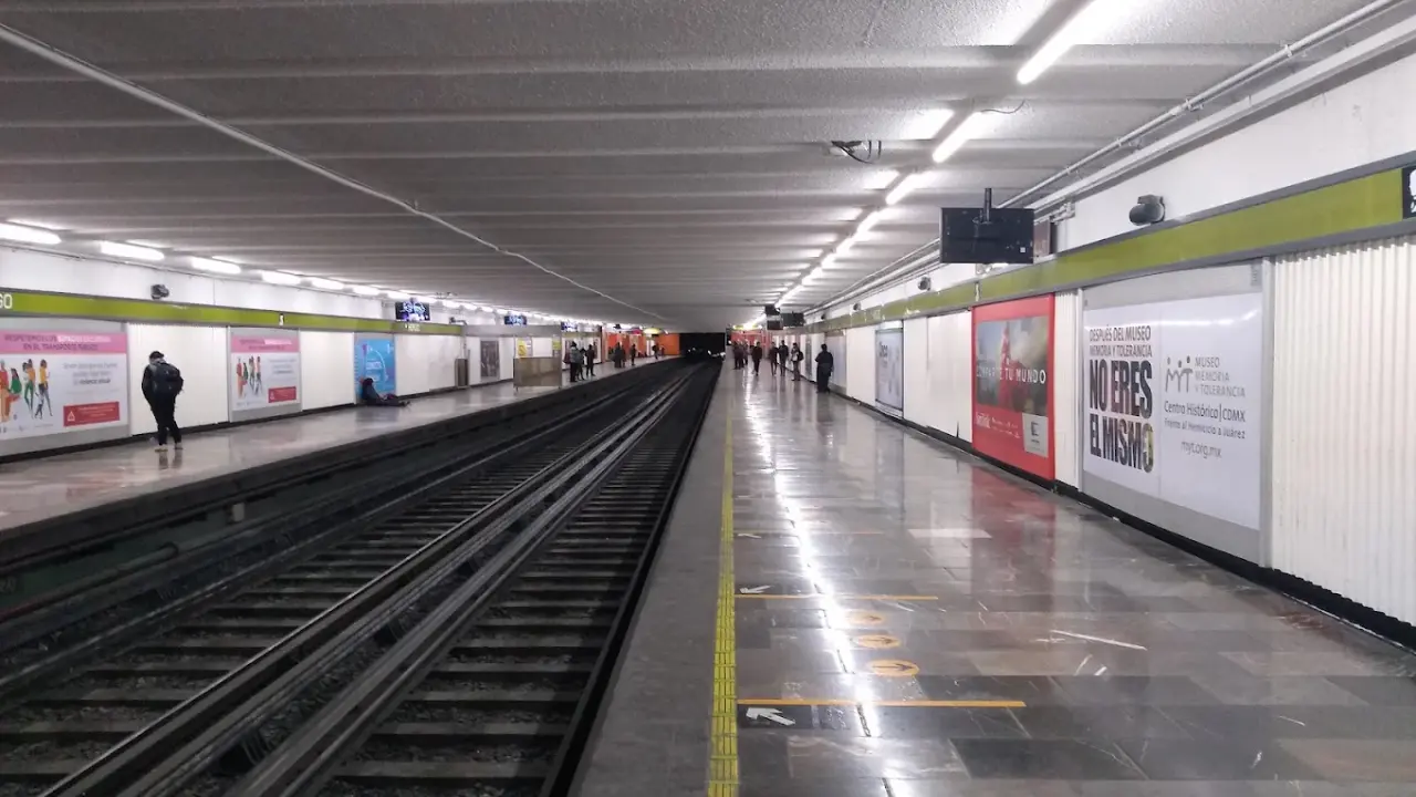 Estación del Metro Potrero. Foto: Maps Crystian Gallardo