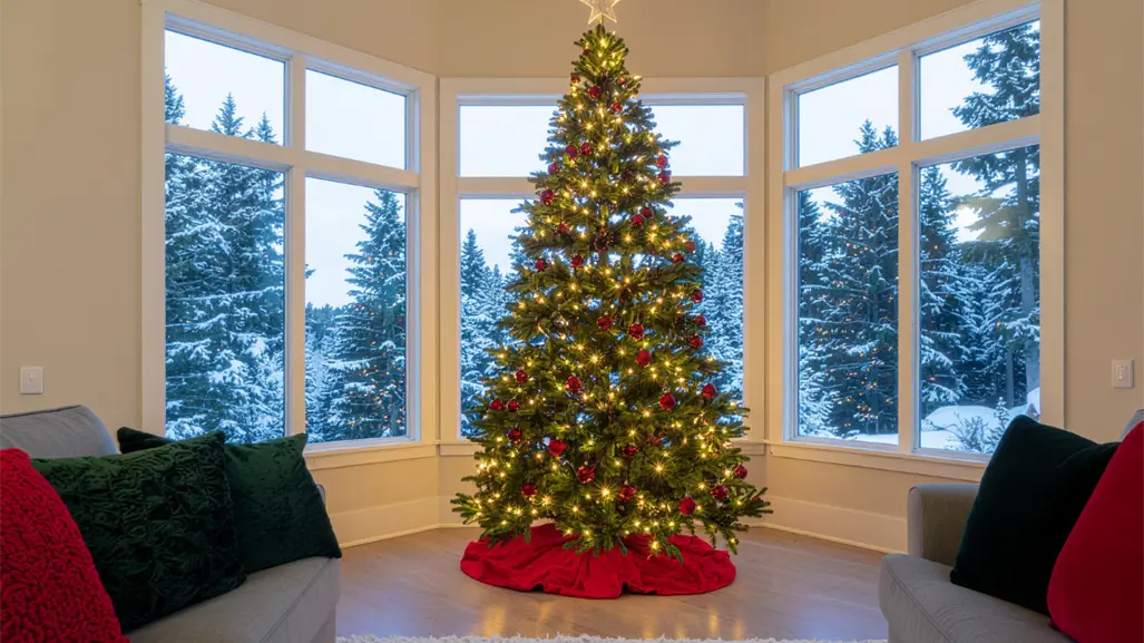 Navidad 2025: Este es el mejor lugar para colocar el pino en el hogar, según el Feng Shui