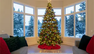 Navidad 2025: Este es el mejor lugar para colocar el pino en el hogar, según el Feng Shui