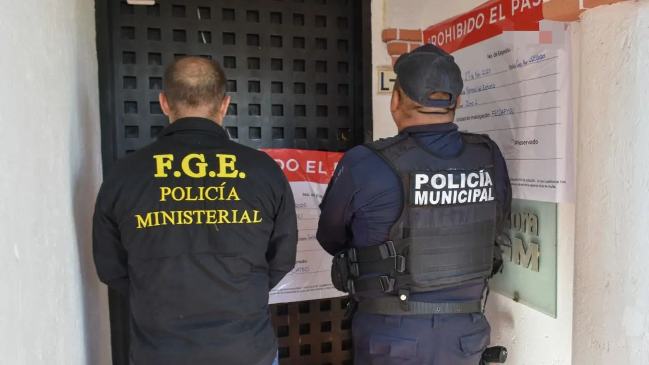 La Fiscalía de Q. Roo aseguró el inmueble. Foto: Cortesía