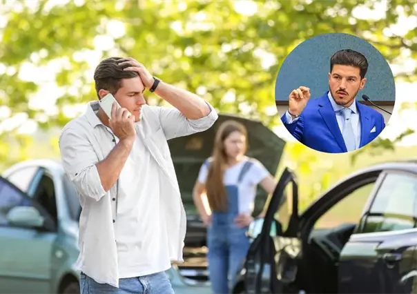 Samuel García decreta mover choques para agilizar el tráfico de Nuevo León