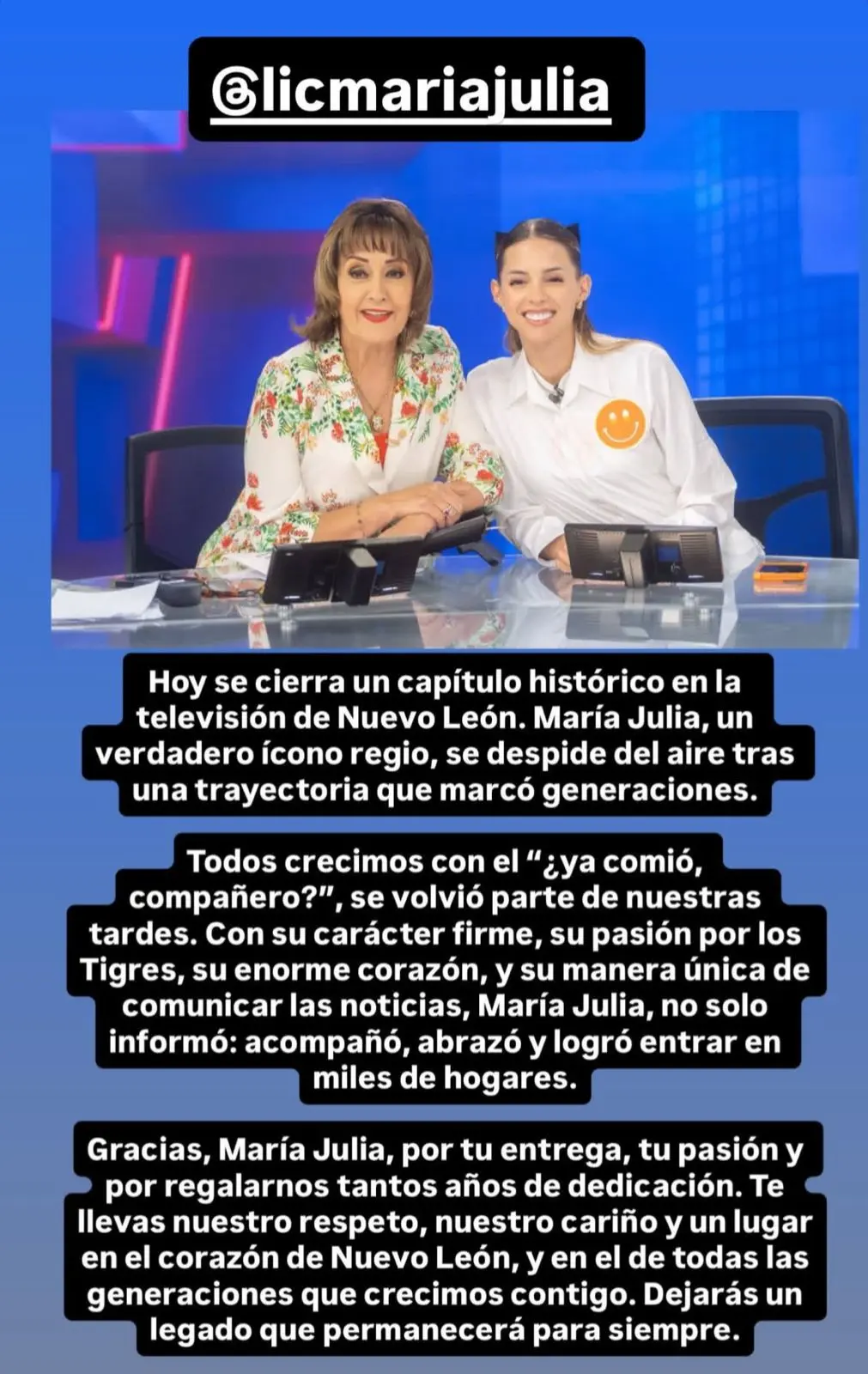 imagen recuadro Captura de pantalla de las historias de Instagram Foto: Mariana Rodríguez