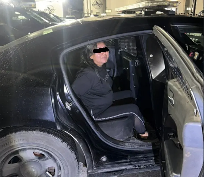 imagen recuadro La mujer fue identificada como Daniela Sarahí C., de 31 años Foto: Policía de Monterrey