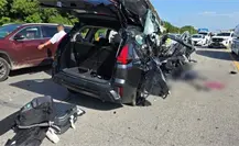 Brutal choque en Tulum–Akumal deja una mujer sin vida y una familia herida