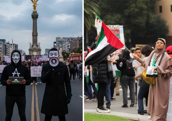 Marchas, concentraciones y rodadas programadas para este sábado 29 de noviembre en la Ciudad de México