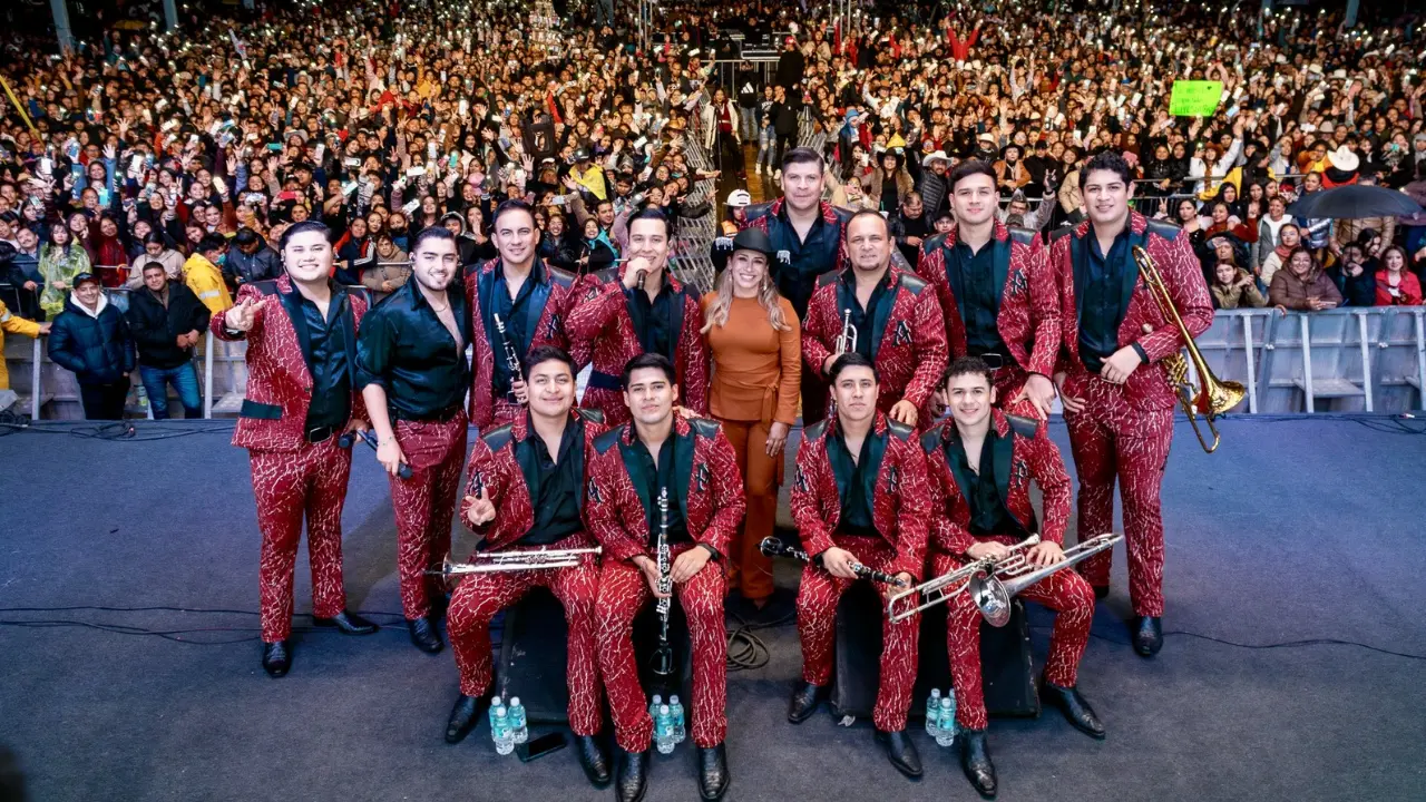 Preparan concierto de La Arrolladora Banda el Limón en Edomex.  | Foto: X (@Arrolladora)