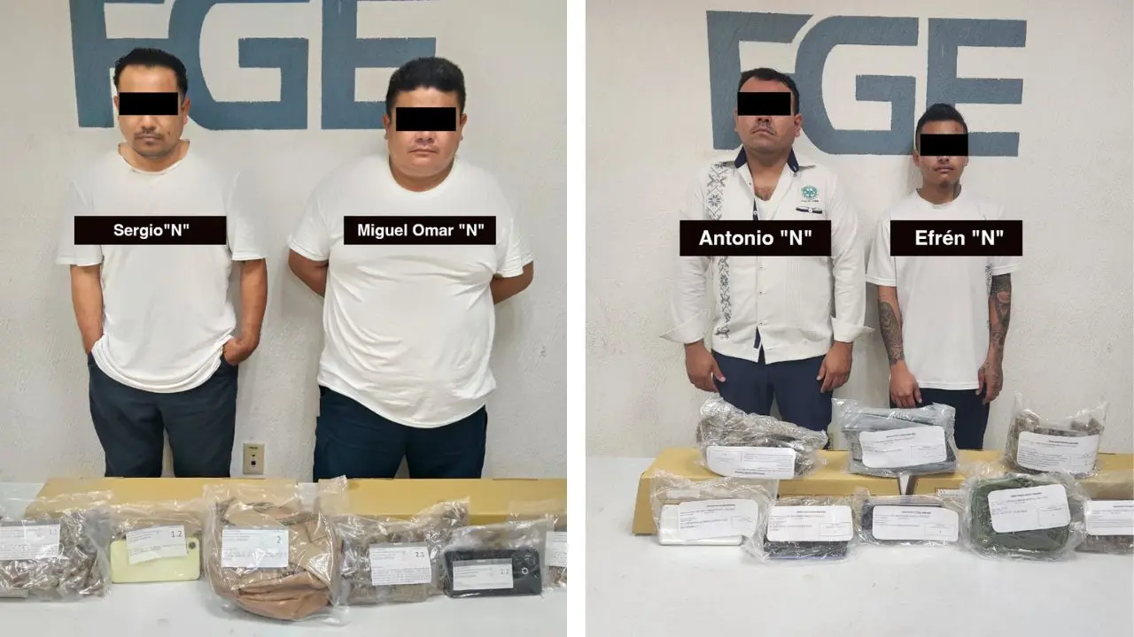 La Fiscalía de Quintana Roo informó sobre la detención de las 9 personas. Foto: Canva