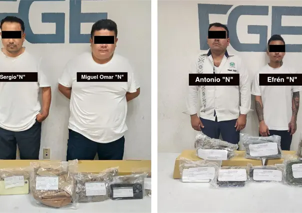 Nueve detenidos en Playa del Carmen, entre ellos 7 taxistas implicados en presunto narcomenudeo