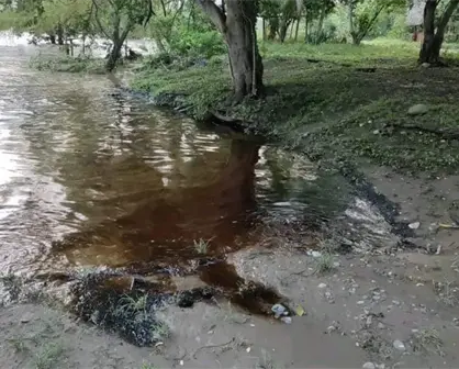 Nuevo derrame de hidrocarburo en el río Cazones deja sin agua potable a Poza Rica