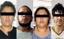 Detienen a cuatro tras aseguramiento de arma y narcóticos en Santa Catarina