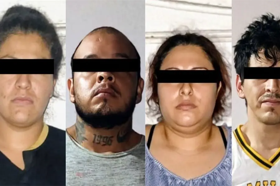 Detienen a cuatro tras aseguramiento de arma y narcóticos en Santa Catarina