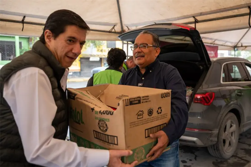 Autoridades municipales encabezaron la actividad, destacando la importancia de estas acciones. Foto: Gobierno de Escobedo