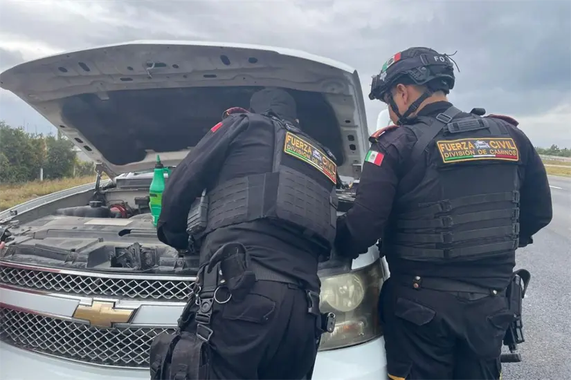 Las autoridades estatales ampliaron la presencia operativa de la División Caminos de Fuerza Civil. Foto: Fuerza Civil