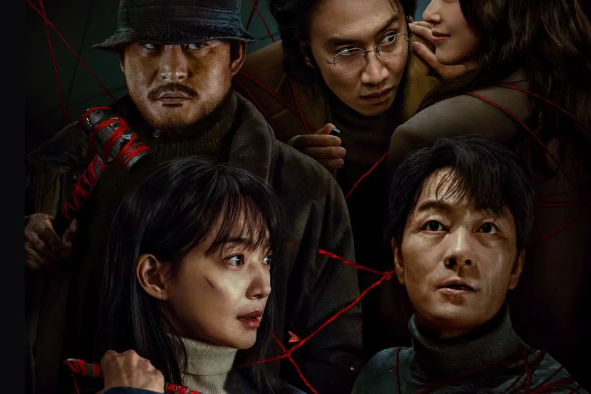 Park Hae-soo, Lee Hee-joon, Shin Min-a, Lee Kwang-soo protagonizan Karma. FOTO: CANVA/Netflix