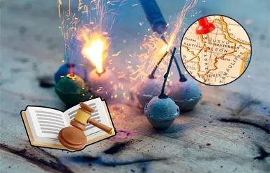 ¿Qué establece la ley vigente sobre la comercialización de pirotecnia en Nuevo León?