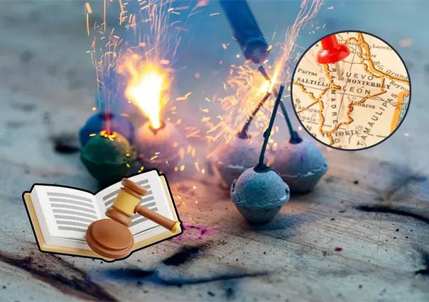 ¿Qué establece la ley vigente sobre la comercialización de pirotecnia en Nuevo León?