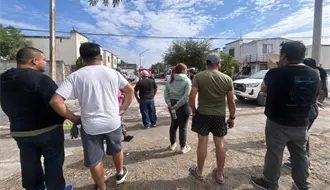 Vecinos de Los Olmos en Pesquería piden seguridad tras explosión que dejó a familias sin hogar