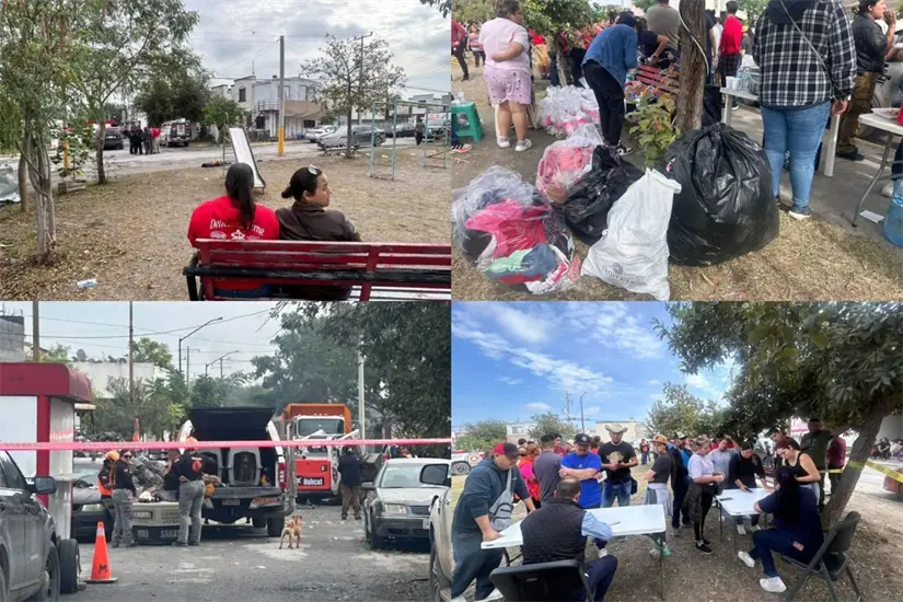 imagen recuadro Los vecinos afectados aún no pueden ingresar a sus viviendas. Foto: Rosy Sandoval