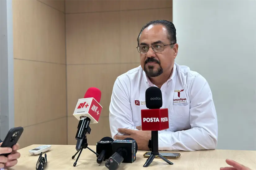 Igor Crespo Solis, subsecretario de Educación Media Superior y Superior de Tamaulipas. Foto: Daniel Espinoza