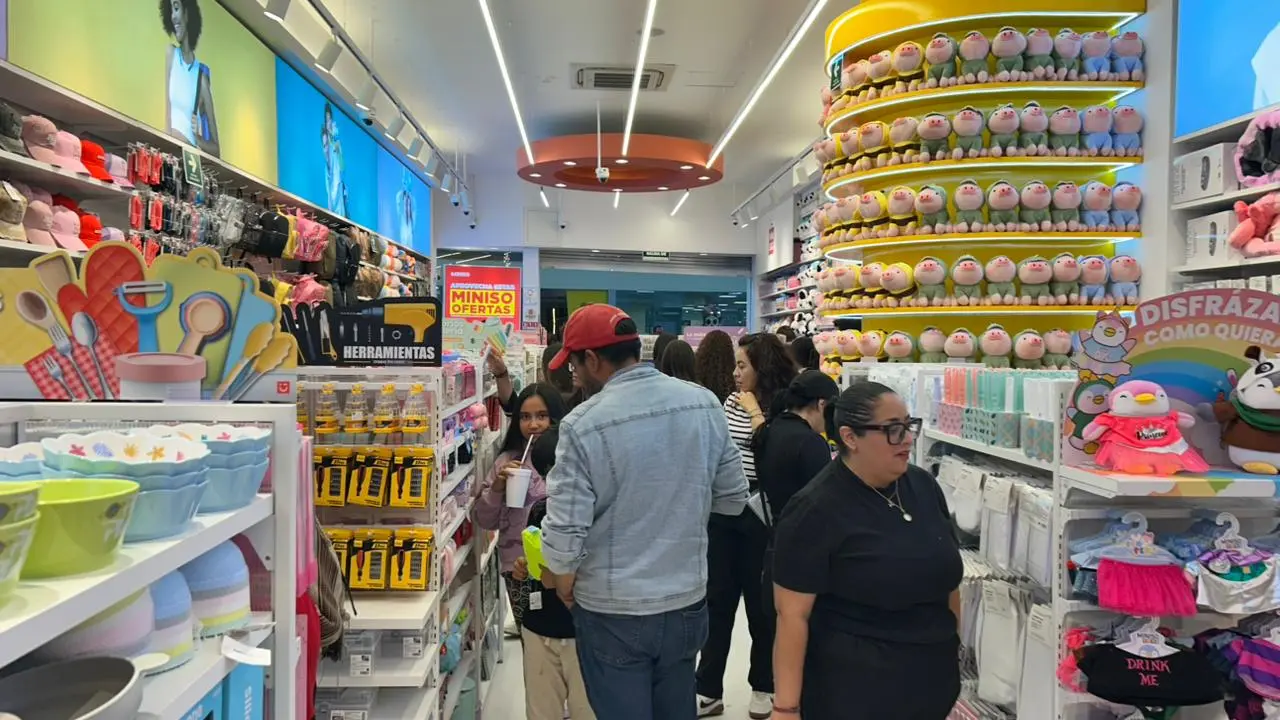 FOTOS | Abre MINISO Durango y así luce este 28 de noviembre
