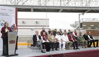 Nuevo Laredo recibe a los Héroes Paisanos con un abrazo fronterizo; arranca el operativo de invierno 2025