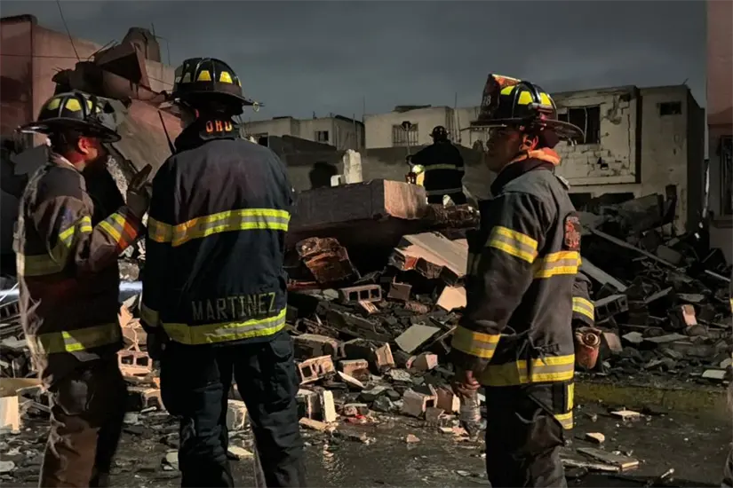 imagen recuadro Una fuerte explosión registrada la noche del 28 de noviembre. Foto: PCNL