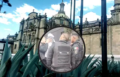 Policías de la CDMX salvan la vida de una bebé que se asfixiaba