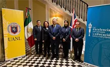 UANL en Europa: Santos Guzmán estrecha lazos con egresados en España y Reino Unido