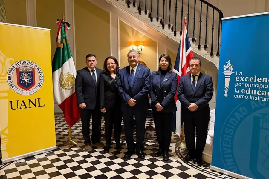 UANL en Europa: Santos Guzmán estrecha lazos con egresados en España y Reino Unido