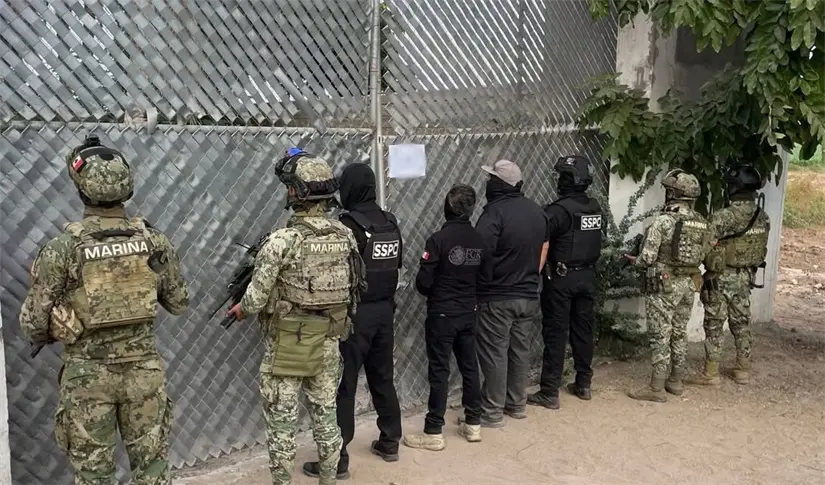 imagen recuadro Tercer operativo realizado en el poblado El Zapote de Mandriles, municipio de Choix, Sinaloa, FOTO: Facebook (Secretaría de Marina)