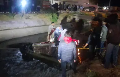 Madre e hija mueren tras caer a canal de aguas negras en Hidalgo