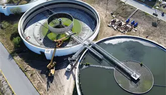 Américo supervisa rehabilitación de planta tratadora en Nuevo Laredo; la PITAR alcanza ya un 70% de avance