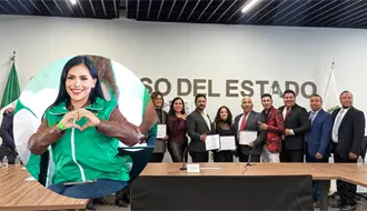 Diputada de Puebla se echa una de JuanGa en el Congreso del Estado