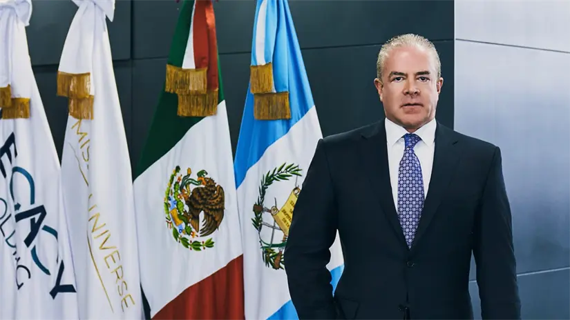 imagen recuadro Raúl Rocha Cantú, dueño del 50% de Miss Universo, FOTO: Instagram ( Raúl Rocha)