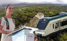 Claudia Sheinbaum asegura que el Tren Maya de carga reducirá precios de combustible en México