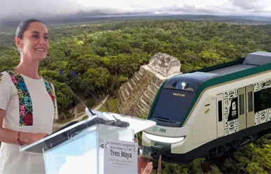 Claudia Sheinbaum asegura que el Tren Maya de carga reducirá precios de combustible en México