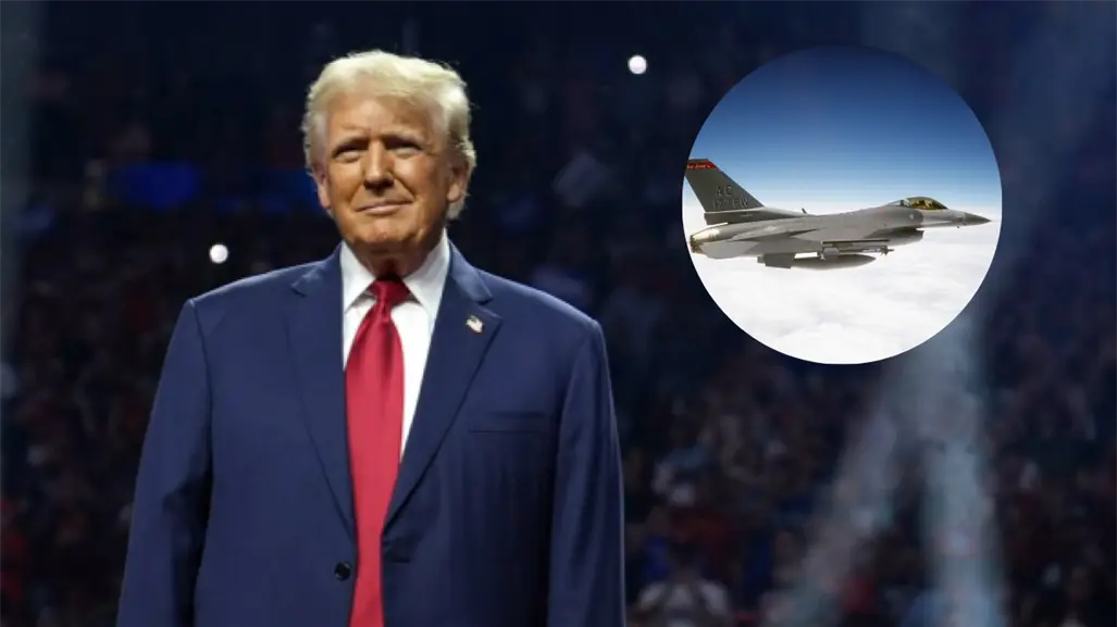 Un F-16 escoltaba avión civil cerca de la residencia de Trump en Florida