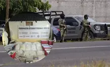 Marina y Fuerzas federales realizan amplio decomiso de armas y droga en Sinaloa Marina y Fuerzas federales realizan amplio decomiso de armas y droga en Sinaloa
