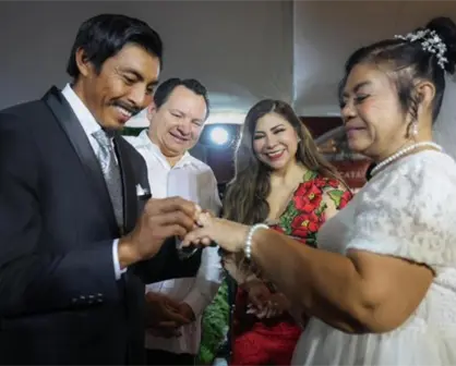 Bodas del Renacimiento Maya 2025: 565 parejas se casan en Xmatkuil; inclusión, tradición y justicia social