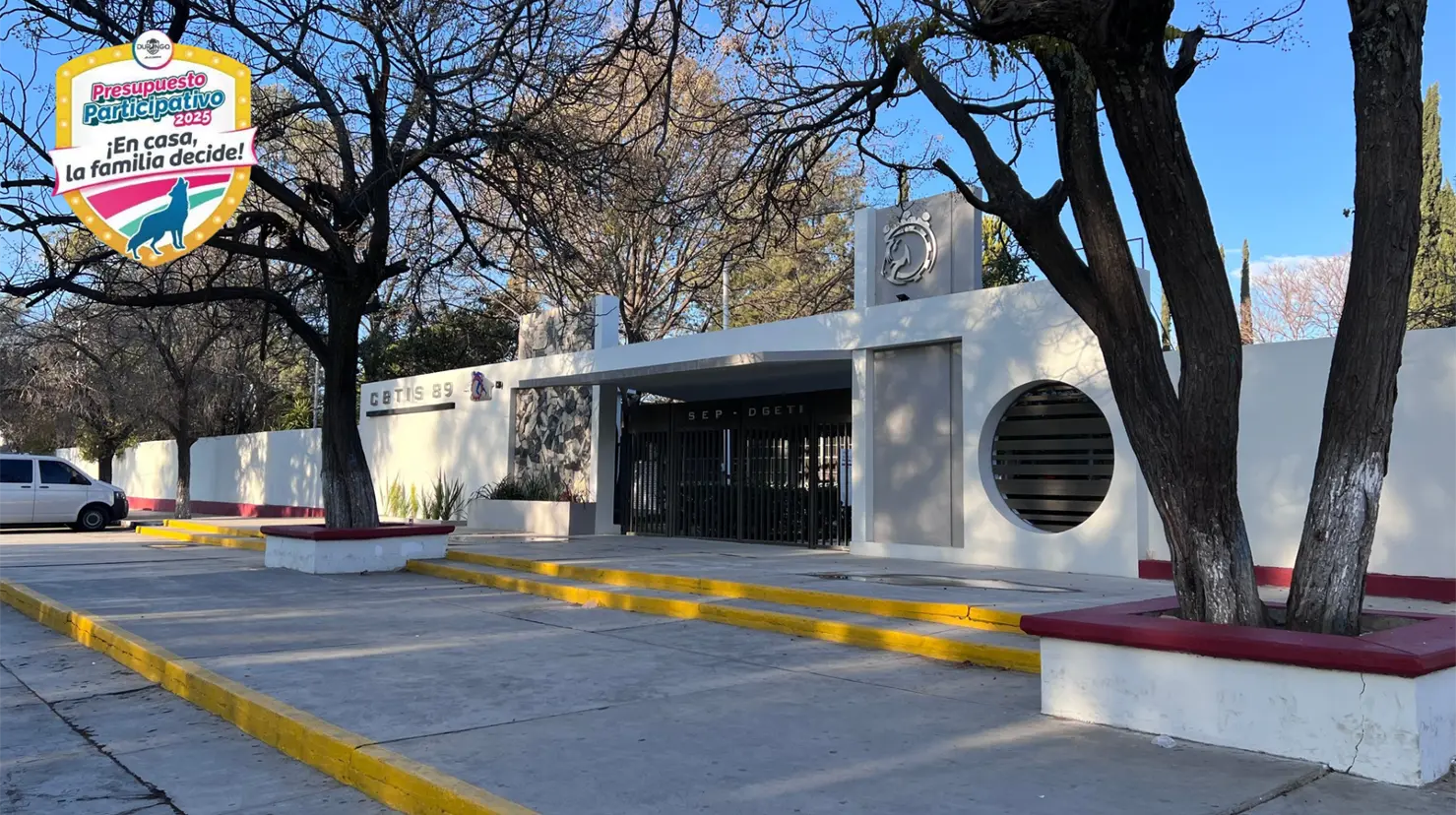 Este CBTIS busca la construcción de una Plaza Estudiantil. Foto: CBTIS 89.