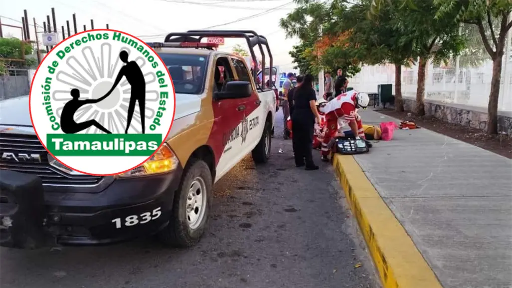 Derechos Humanos exige revisar jornadas laborales en la Guardia Estatal tras accidente en Ciudad Victoria