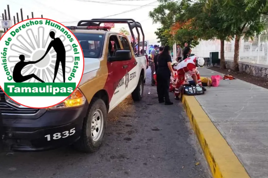 Derechos Humanos exige revisar jornadas laborales en la Guardia Estatal tras accidente en Ciudad Victoria