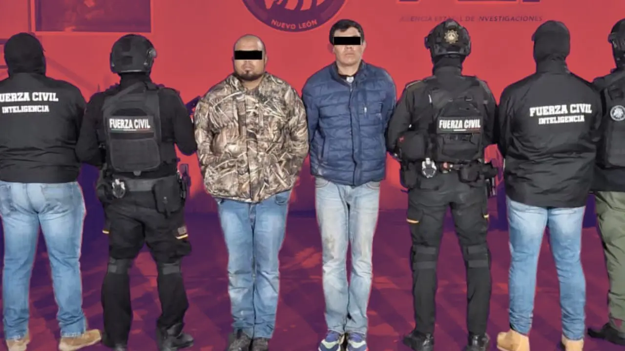 Los dos hombres contaban con señalamientos previos por actividades que han generado violencia en la región. Foto: Fuerza Civil