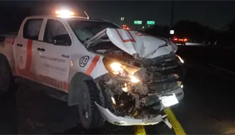 Choque múltiple provoca carambola y conductores se dan a la fuga