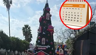 Encendido del pino de Navidad en Saltillo: cuándo, a qué hora y todo lo que debes saber