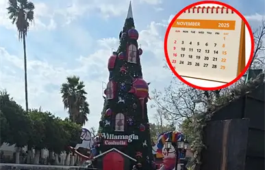 Encendido del pino de Navidad en Saltillo: cuándo, a qué hora y todo lo que debes saber